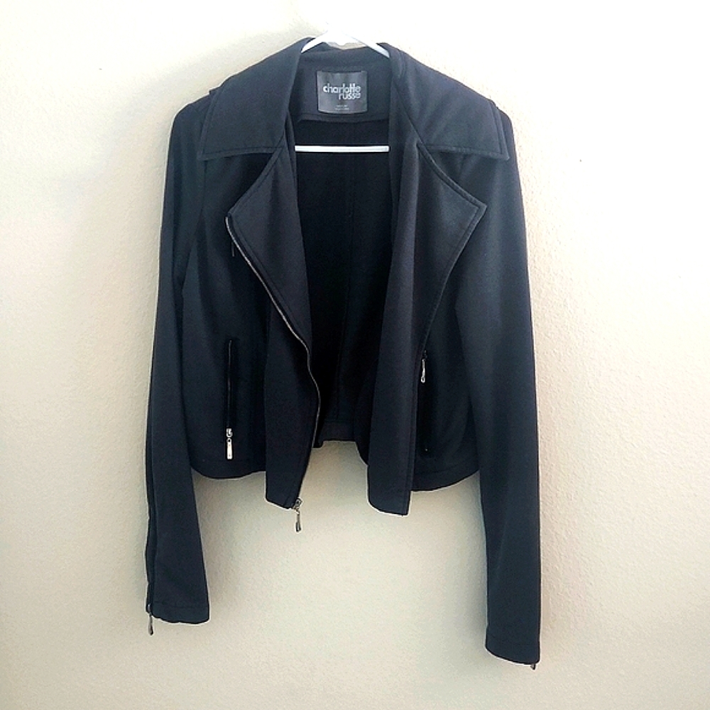 Charlotte Russe Gray Jacket Size M